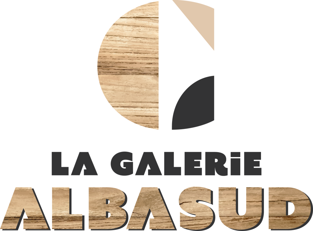 Logo principal - vertical - LA GALERIE ALBASUD